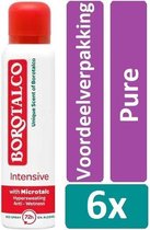 Bol.com Borotalco Deodorant Spray Intensive – Voordeelverpakking 6 x 150 ml aanbieding