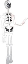 Opblaasbaar skelet/geraamte 180 cm decoratie - Opblaasbare skeletten feestartikelen/versiering