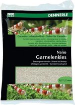 Dennerle shrimp molar Sunda White - Revêtement de sol pour aquarium - Gravier ornemental - Contenu: 2 kilos