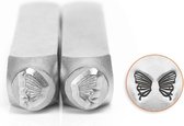 Embossing stempel Butterfly Wings Pack 6mm