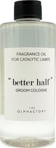 The olphactory Geurolie - Navulling - Geurlamp - 500 ml - Groom cologne - Subtiel fris  Nieuwe geur