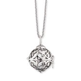 Engelsrufer - Ketting - Gerhodineerd Sterling Zilver