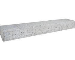 2 stuks! Betonbiels grijs 12x20x100 cm Gardenlux