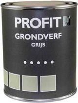 Profit grondverf grijs - 750 ml.