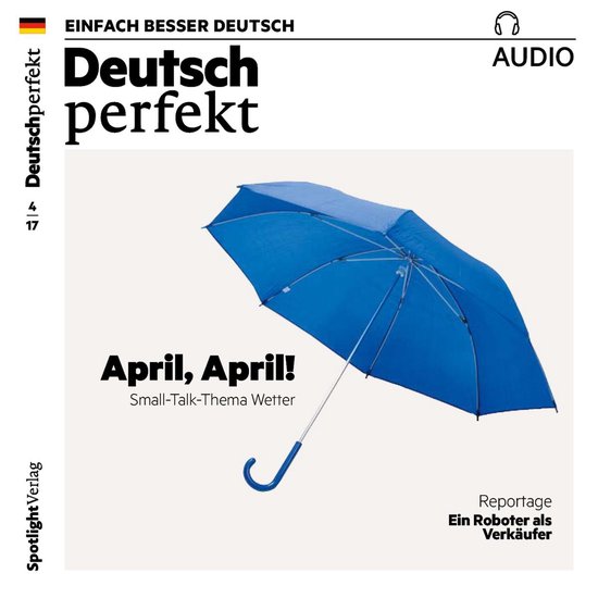 Deutsch lernen Audio - April, April! Small-Talk-Thema Wetter - cover