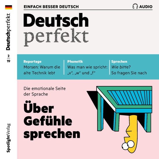 Deutsch lernen Audio - Über Gefühle sprechen - cover