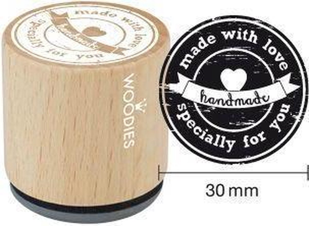 Houten Handstempel Woodies | Specially For You - Stempels - Stempels volwassenen - Snelle Levering