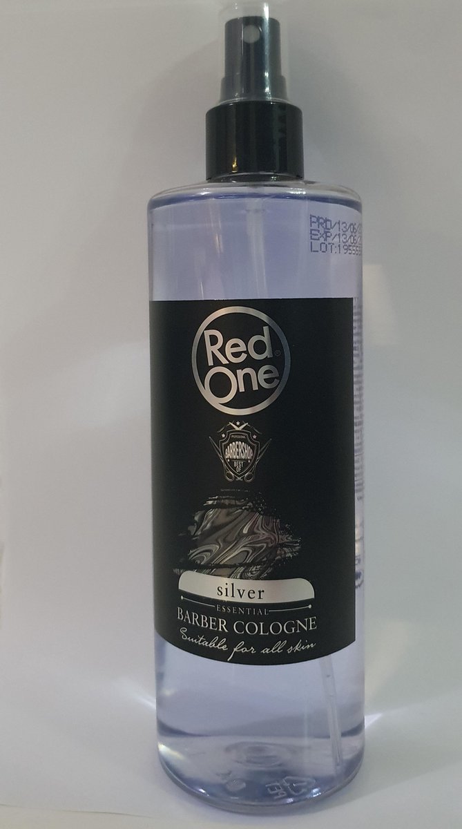 Red One Eau de Cologne Silver Aqua Spray 400 ml 70 Alcool - Désinfectant  Cologne pour... | bol.com