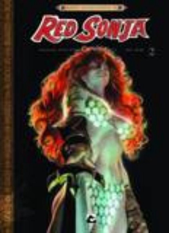 Cover van het boek 'Red Sonja / Hc01. Brandende Schedels' van M. Avon Oeming