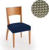 Stoelhoes Milos Linnen (2 stuks) voor eetkamerstoelen 40-50cm - Extreme Stretch stoelhoezen - Antistatisch: geen geknetter - Ademend Katoen: geen zweten