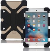 Siliconen Tablet Hoes voor 7 tot 8 inch Scherm - Universeel Hoesje Case Cover voor o.a. iPad Mini, Alcatel, Kurio Tab en meer - Zwart