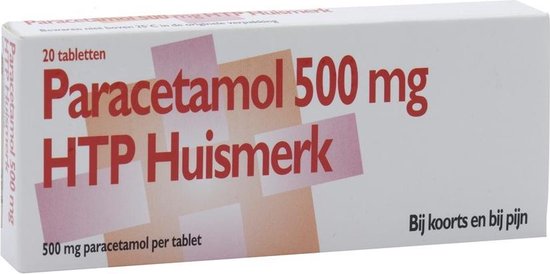 HTP Paracetamol 500 mg 20 Tabletten | bol