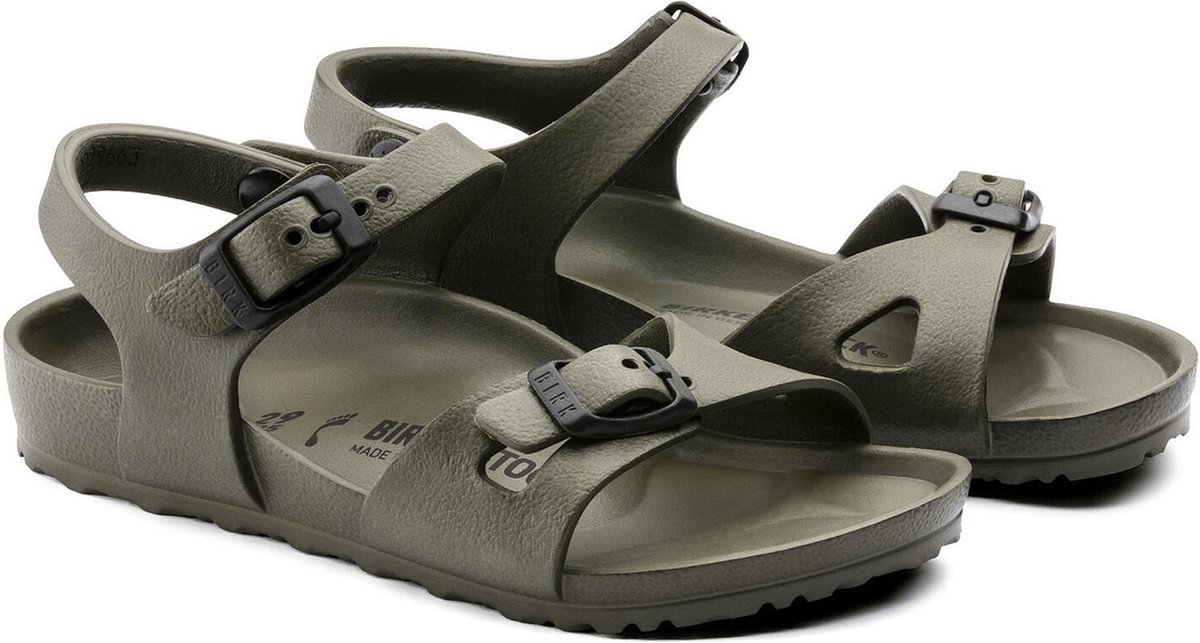 Birkenstock Rio EVA Kinderslippers Small fit Creme