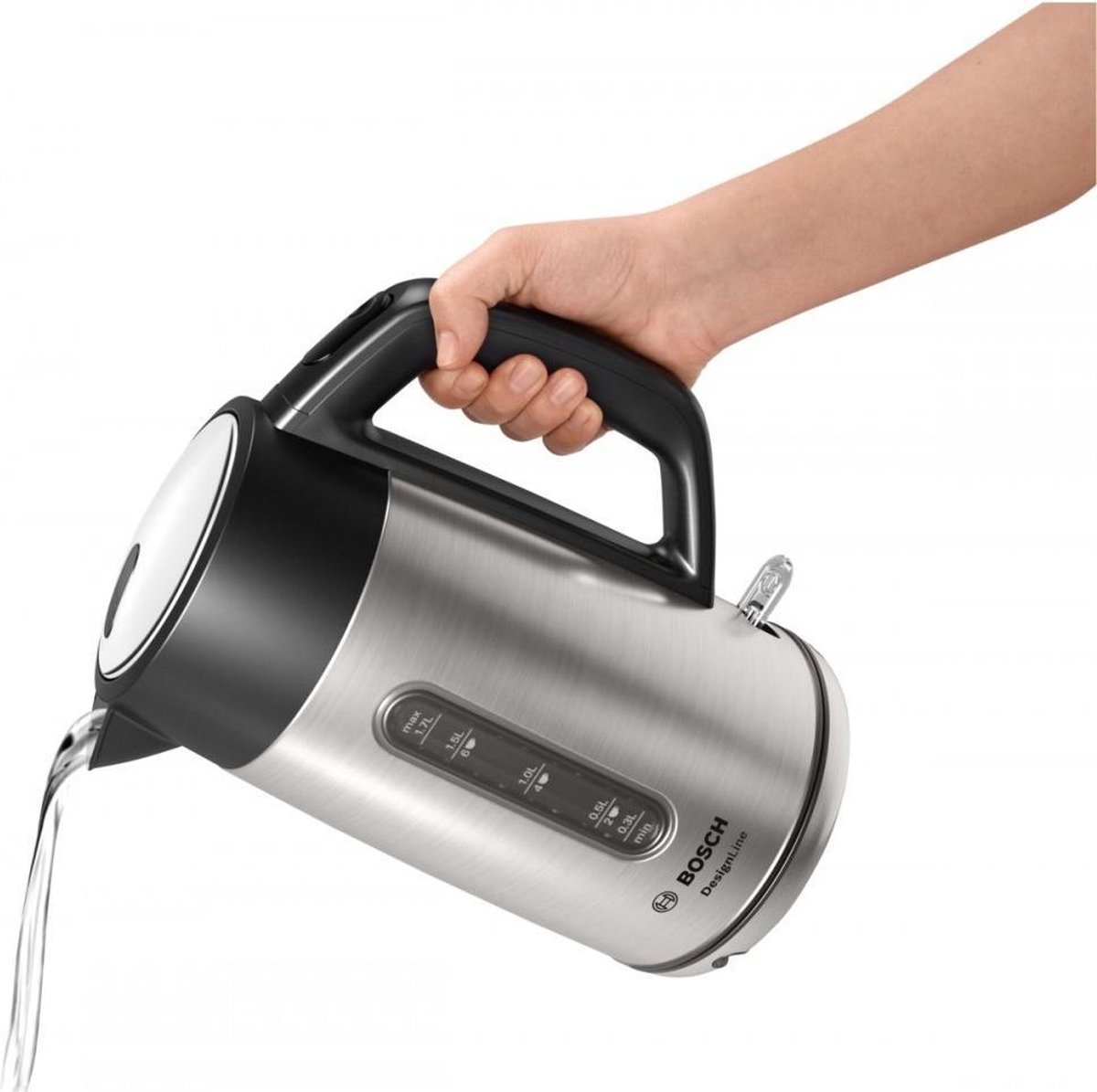 Bosch TWK4P440 DesignLine - Waterkoker - RVS / Zwart — afbeelding 7