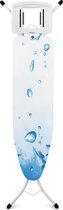 Bol.com Brabantia Strijkplank A - met Strijkijzerhouder - 110x30 cm - Ice Water aanbieding