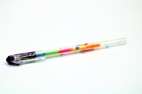 Reactor kas helikopter gelpen pen Verlopend 6 kleuren 0.7 mm - 1 stuks | bol.com