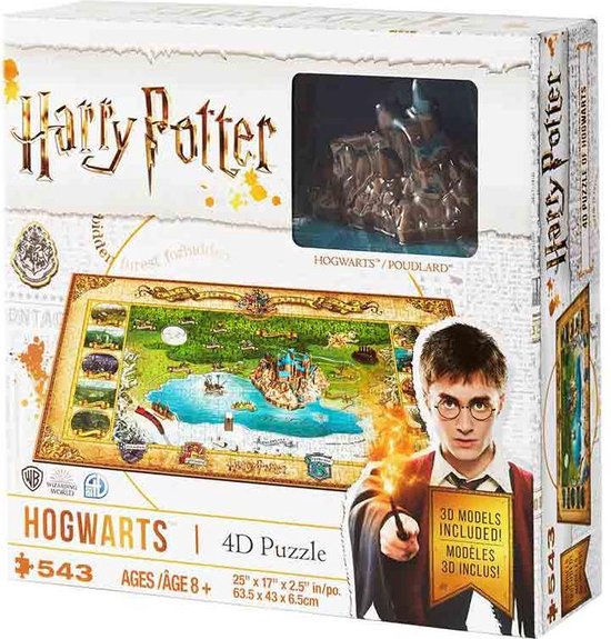 Trefl Prime - Puzzle UFT: Harry Potter, The Houses of Hogwarts - 9000 Teile, Großes Spiel, Dickster Karton, Bio, EKO, Unterhaltung für Erwachsene und Kinder ab 12 Jahren