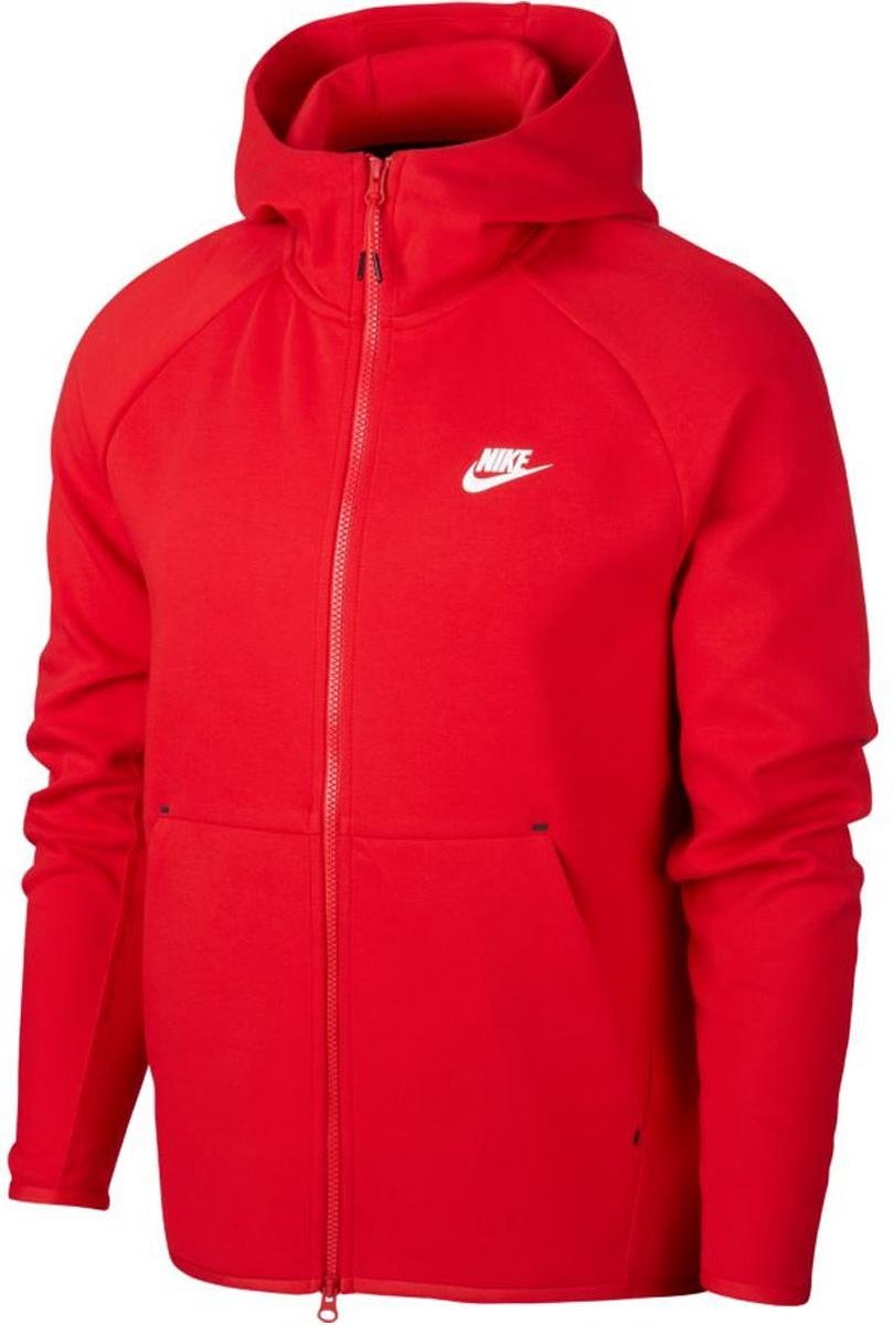 Nike Nsw Tech Fleece Hoodie Fz Vest Heren Rood - M | bol.com