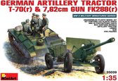 1:35 MiniArt 35039 German Artillery Tractor T-70(r) & 7,62cm FK288(r) w/Crew Plastic Modelbouwpakket