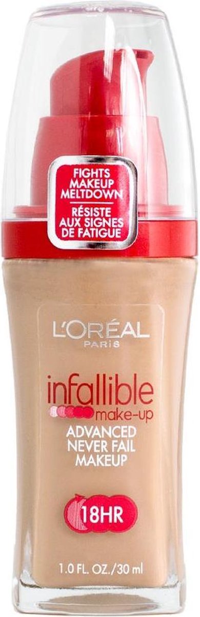 L'Oreal Paris Infallible Never Fail Liquid Makeup with SPF 20, Classic Tan