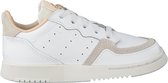 Adidas Jongens Lage sneakers Supercourt El I - Wit - Maat 25