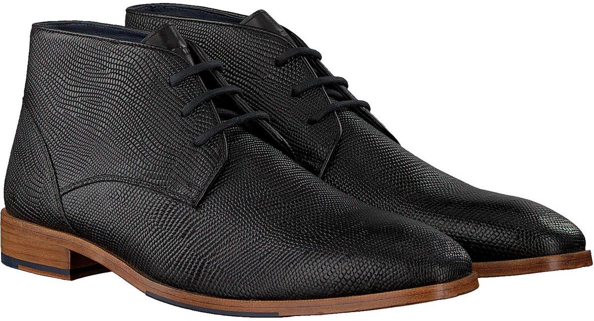 Mazzeltov Heren Nette schoenen 11-950-7173 - Zwart - Maat 44 Veterschoenen  AF3hcEQb