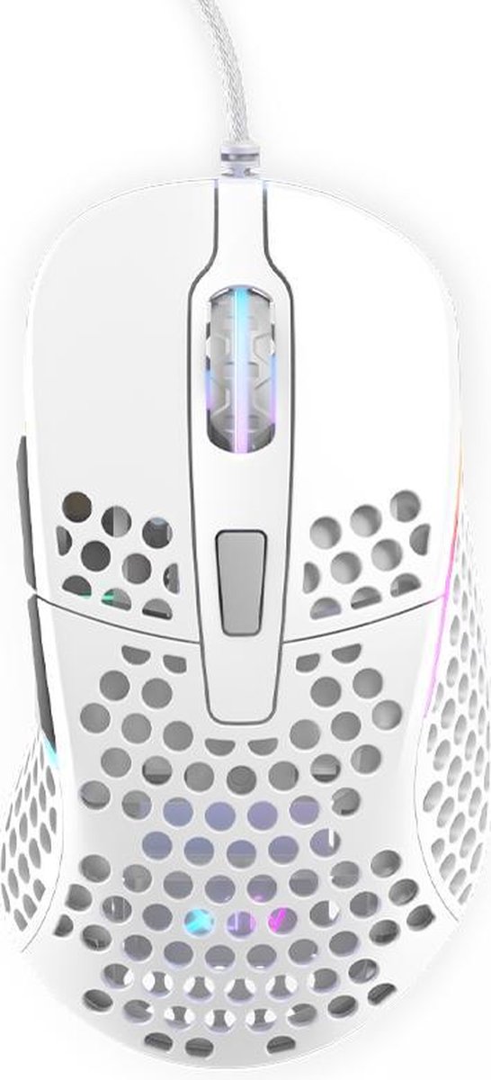 Souris légère Xtrfy M4 RGB - Rétro - Windows