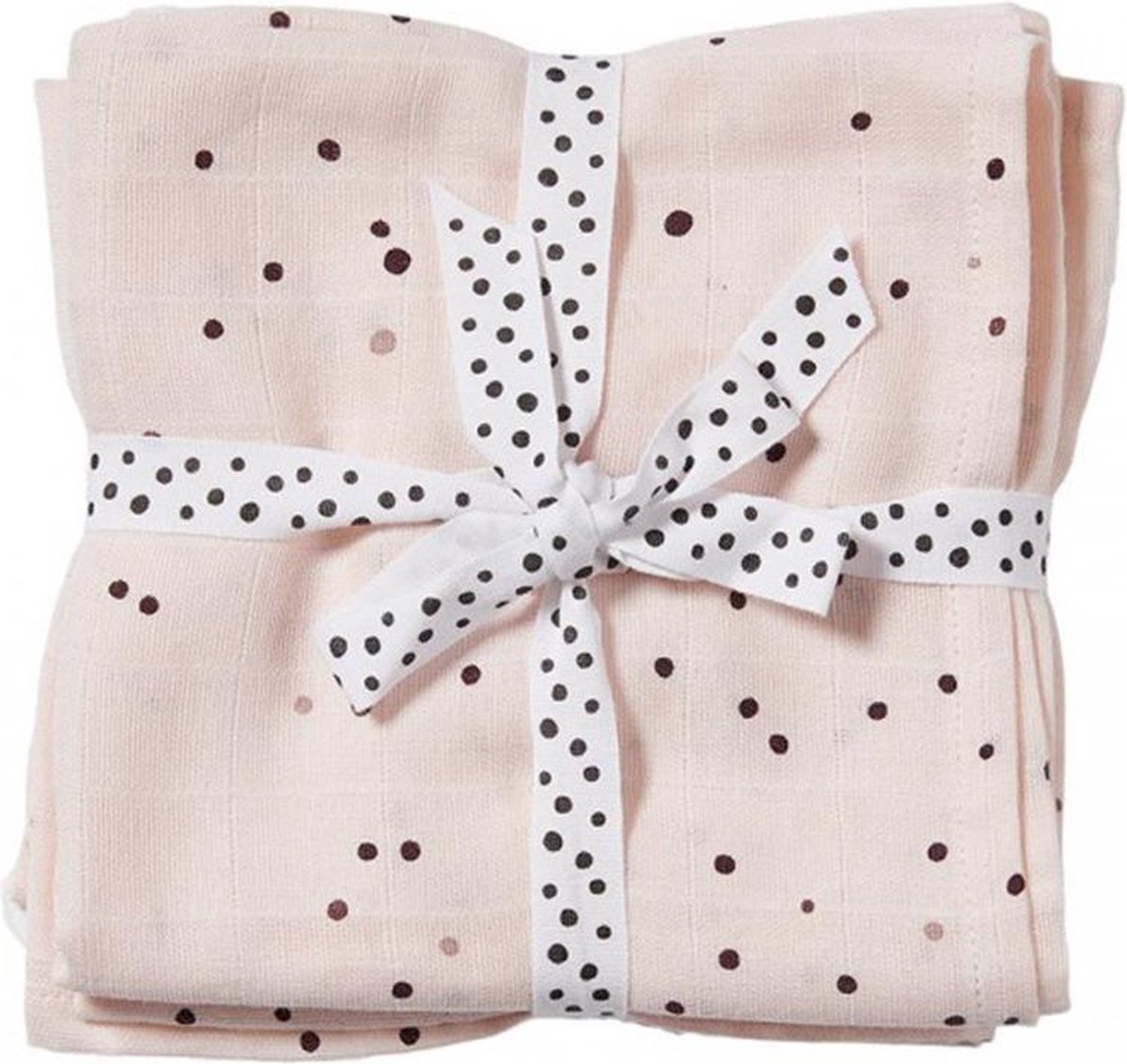 Goedkoopste Done By Deer set 2 hydrofiele doeken 120 x 120cm | Dreamy Dots Powder