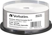 Verbatim BD-R SL 25GB 6X SP WIDE PRINTABLE NO-ID - Rohling