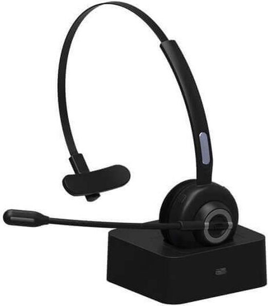 Koptelefoon met microfoon draadloos professioneel - Bluetooth headset |  bol.com
