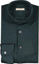 Artu Napoli Overhemd Groen Getailleerd - Maat UK17-EU43 - Heren - Never out of stock Collectie - Katoen