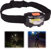 Creartix LED Hoofdlamp - Looplamp Buiten - Verstelbaar & Kantelbaar - Hoofd Zaklamp - Waterdicht - 3W - 150 Lumen