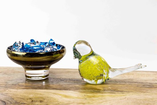 H&D HYALINE & DORA Kleurrijke glazen vogels beeldje Champagne kristal kunst glazen vogels verzamelbaar beeldje handgemaakte kunst schattige dierlijke cadeau H&D HYALINE & DORA Kleurrijke glazen vogels beeldje Champagne kristal kunst glazen vogels verzamelbaar beeldje handgemaakte kunst schattige dierlijke cadeau