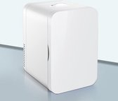 Longwell Mini koelkast 6L - Wit - Geschikt voor auto/camper/vrachtwagen met 12v en 220v stekkers