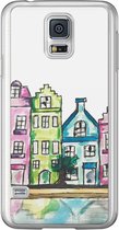 Samsung Galaxy S5 (Plus) / Neo siliconen hoesje - Amsterdam