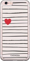 iPhone 6/6s hoesje siliconen - Heart queen | Apple iPhone 6/6s case | TPU backcover transparant