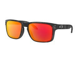 Oakley - Holbrook Zonnebril Mat Zwart Camo - Prizm Ruby Lens