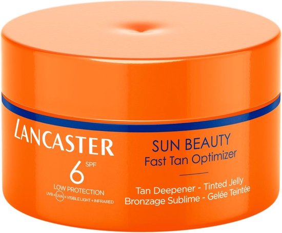 Lancaster Sun Beauty Body - Fast Tan Optimizer Tan Deepener Tinted Jelly  SPF6 200ml | bol.com
