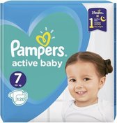 Pampers Active Baby Dry Maat 7 – 120 Luiers Maandbox