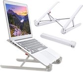 Laptop standaard - Opvouwbaar - Universeel - tot en met 18 inch - Verstelbaar - ondersteund: Apple Macbook Pro, iPad, Asus, HP, ACER, Microsoft, Lenovo, Windows