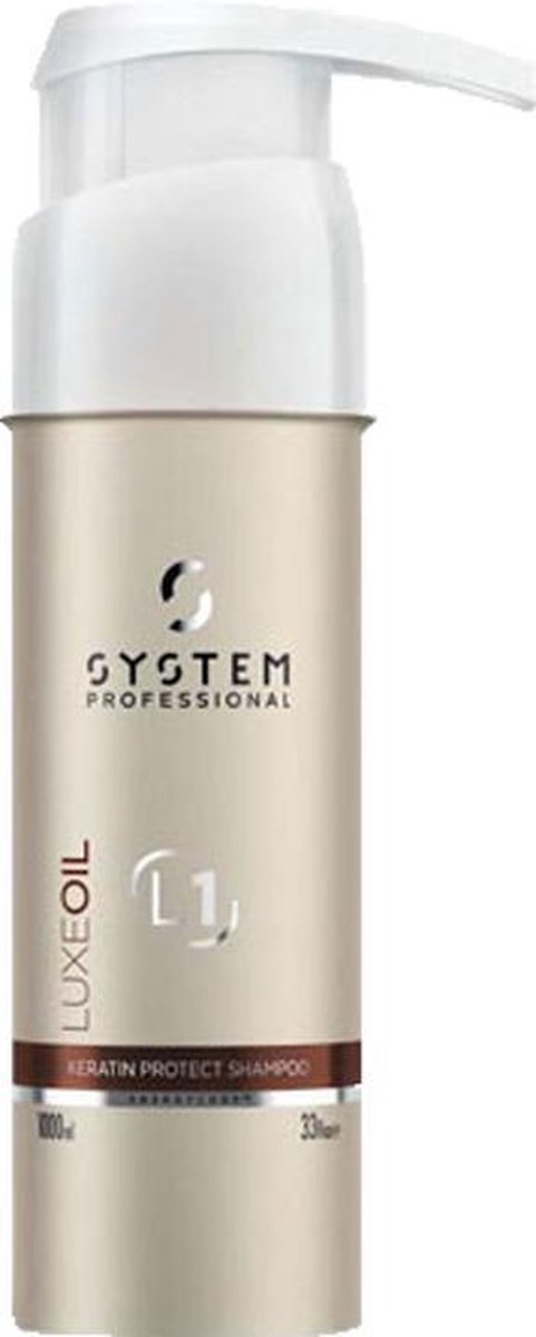 System Professional LuxeOil Keratin Protect Shampoo 1000ml