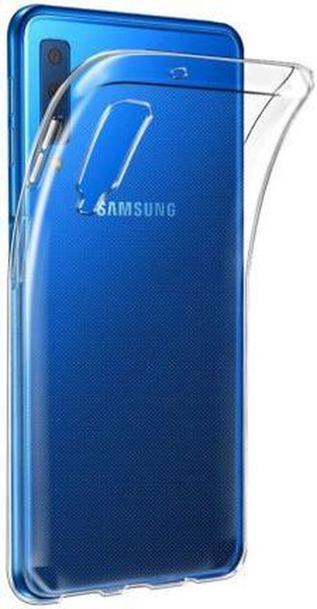 Samsung Galaxy A7 2018 Hoesje Transparant - Siliconen Case
