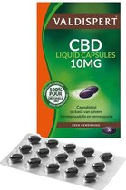 Valdispert CBD 10 mg - 100% CBD - Supplement - 30 capsules