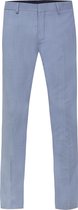 WE Fashion Heren slim fit pantalon Dali met stretch - Maat S (46)