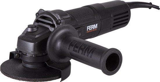 FERM Industrial – Haakse slijper – 710W – Ø115MM – 3m rubberen kabel