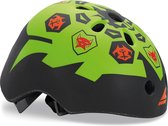 Rollerblade Kinderhelm - Unisex - zwart/groen/rood