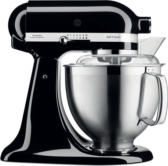 KitchenAid Artisan KSM185 keukenmachine zwart 5KSM185PSEOB