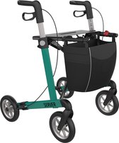 Rehasense Server zithoogte 62 cm - zachte comfort wielen - Large TURQUOISE - Gewicht 7,2 kg