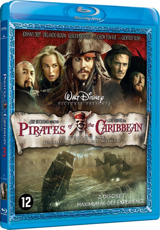 Cover van de film 'Pirates Of The Caribbean: At World's End'