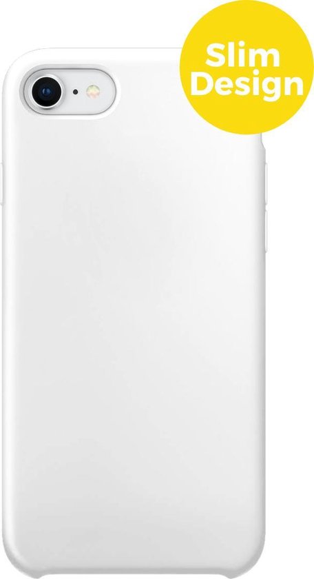 iPhone 8 en iPhone SE 2020 Telefoonhoesje | Siliconen Soft Touch Smartphone... | bol.com